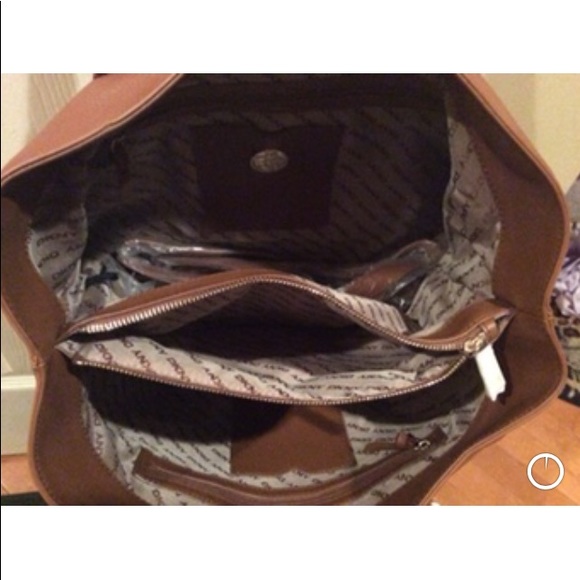 🎁 NEW DKNY Brown Leather Bag - Picture 3 of 8